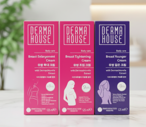 Derma House Breast Care Combo – Breast Tightening, Younger &amp; Enlargement Cream